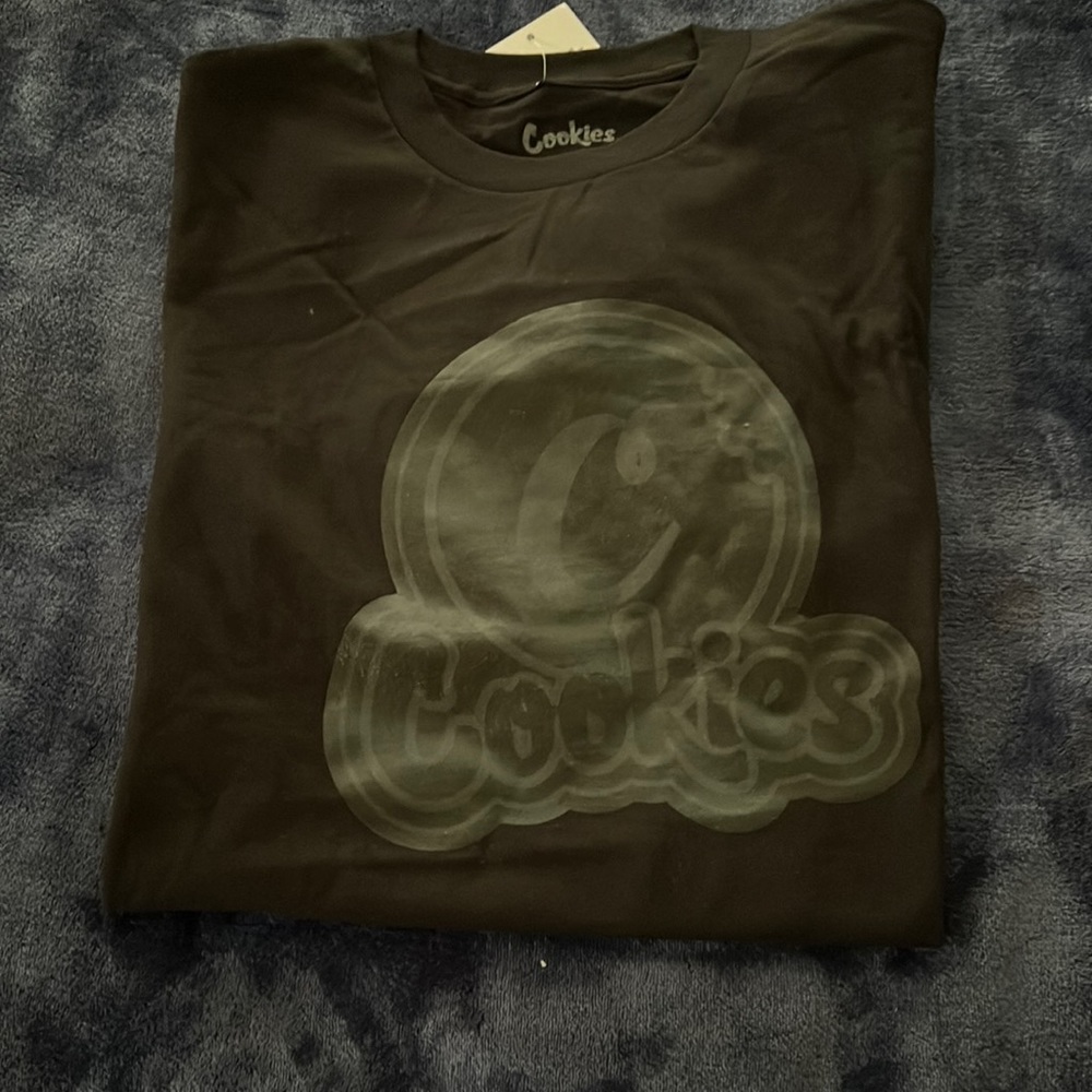 BLACK XL COOKIES TEE SHIRT NWT